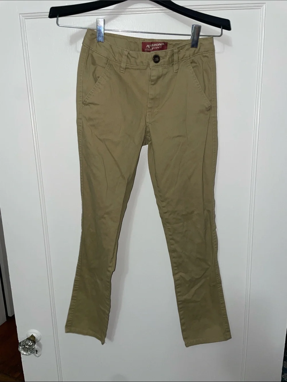 Arizona Jean Company Tan Slim Chino Pants